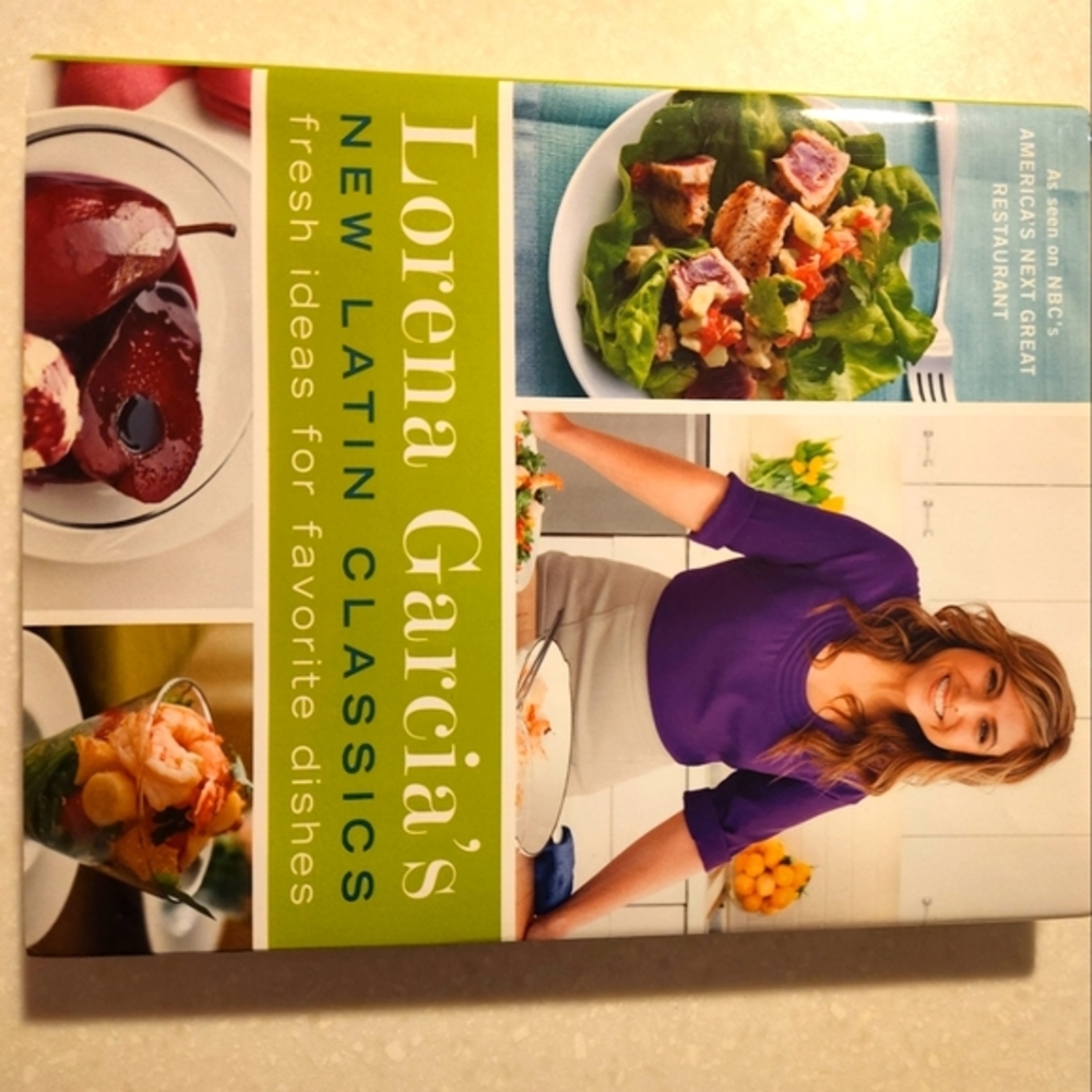 NWOT New Latin Classics hardcover cookbook!